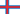 Flagge Färöer-Inseln