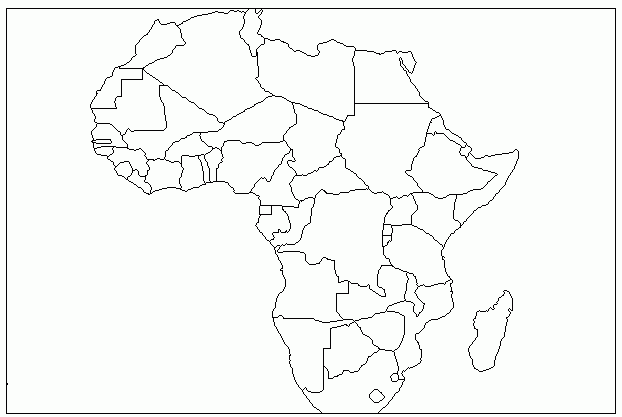 Africa mappa